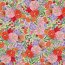 Viskose Lenzing 100% EcoVera™ Digital Blumenwiese  - hellpink
