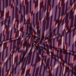 Romanit Jersey "Punta di Roma" Striche - lila