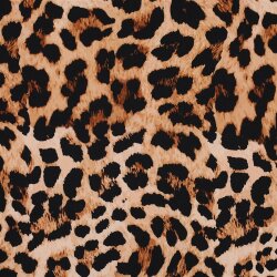 Viskosestoff Digital Tiere SKIN - BROWN