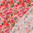 Viskose Lenzing 100% EcoVera™ Digital Blumen - pfirsich