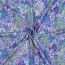Viskose Lenzing 100% EcoVera™ Digital Blumen - blau
