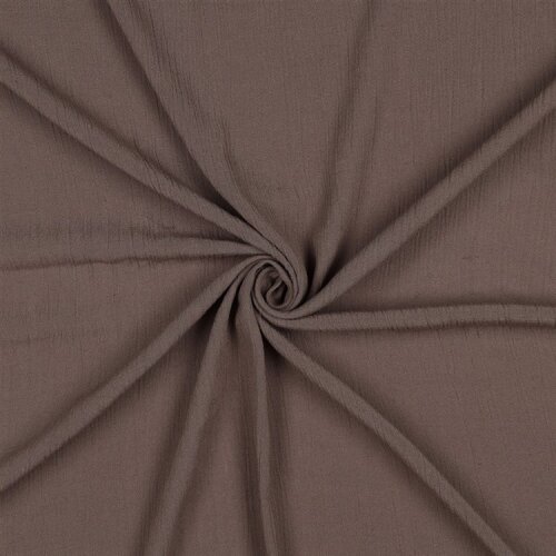 Viskose_Leinen gecrasht - taupe