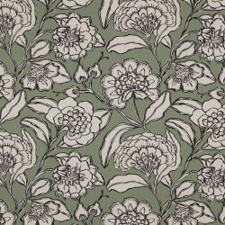 Canvas große Blumen - salbei