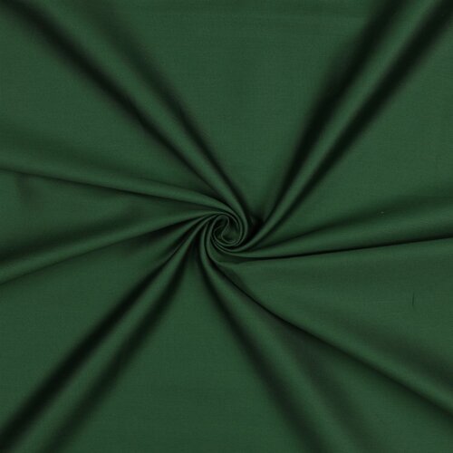 Baumwollsatin - waldgrün