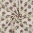 Canvas Blumenregen - creme/rosa