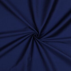 Baumwollsatin - nachtblau