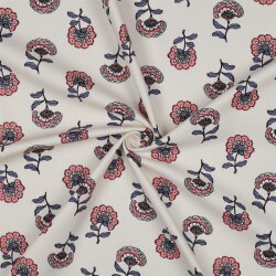 Canvas Blumen - BLUE/LIGHT PINK