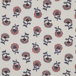 Canvas Blumen - BLUE/LIGHT PINK