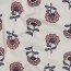 Canvas Blumenregen - creme/rosa