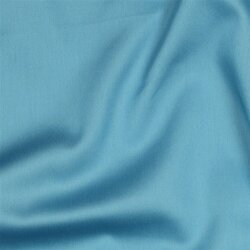 Baumwollsatin - kaltblau
