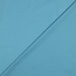 Baumwollsatin - kaltblau