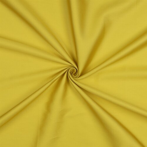 Baumwollsatin - rapsgelb