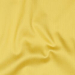Baumwollsatin - gelb