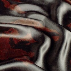 Polyester Satin Kunst - schwarz