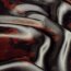 Polyester Satin Kunst - schwarz