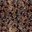 Polyester Satin bunte Tierfellkunst - rost