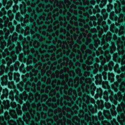 Polyester Satin Samt LEOPARD