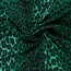 Polyester Satin Samt LEOPARD