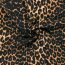 Polyester Satin Samt LEOPARD
