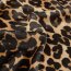 Polyester Satin Samt LEOPARD