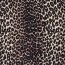 Polyester Satin Samt LEOPARD