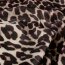 Polyester Satin Samt LEOPARD