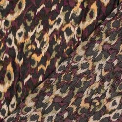 Polyester Satin Samt verschwommene Kreise - lila