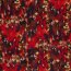 Polyester Satin Samt bunte Kunst - tiefrot