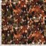 Polyester Satin Samt bunte Kunst - steinrot