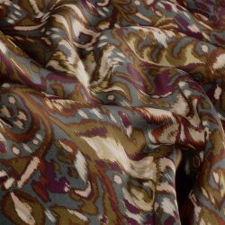 Satin Duchesse Paisley