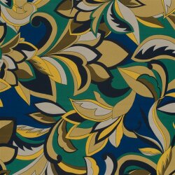 Satin Duchesse bunte Blumenmuster - helloliv