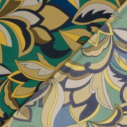 Satin Duchesse bunte Blumenmuster - helloliv