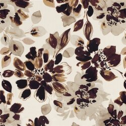 Viskosesatin Blumen