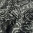 Polyester Satin Samt Paisley Kunst - grau