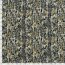 Polyester Satin Samt LEAVES  schwarz