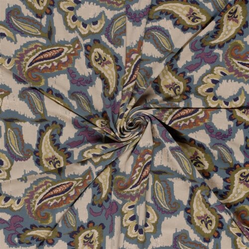 Viskose Jersey Paisley
