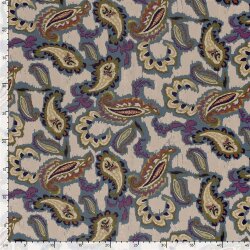 Viskose Jersey Paisley