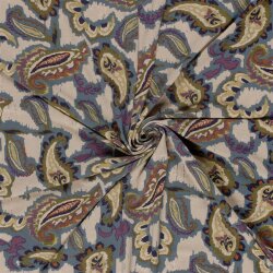 Viskose Jersey Paisley
