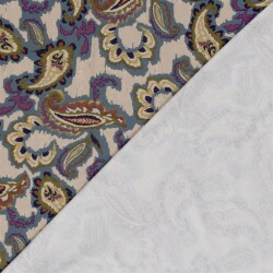 Viskose Jersey Paisley