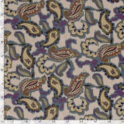 Viskose Jersey Paisley
