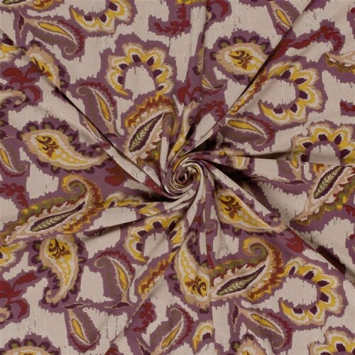 Viskose Jersey Paisley