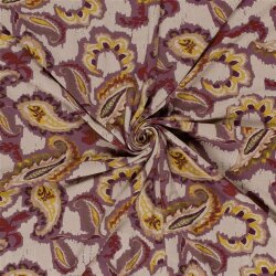 Viskose Jersey Paisley