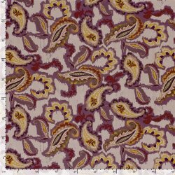 Viskose Jersey Paisley