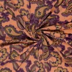 Viskose Jersey Paisley