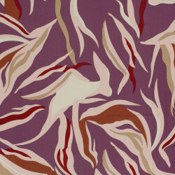 Viskose Jersey bunte Formen - helllila
