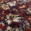 Viskose Jersey Blumen - dunkelblau