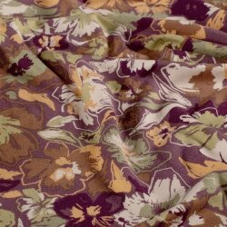 Viskose Jersey Blumen
