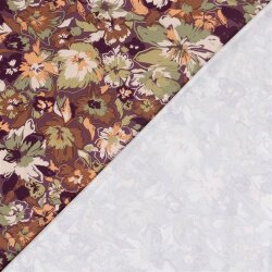 Viskose Jersey Blumen