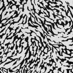 Viskose Jersey Abstrakt - schwarz/weiss