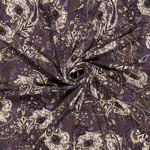 Viskose Jersey Blumen